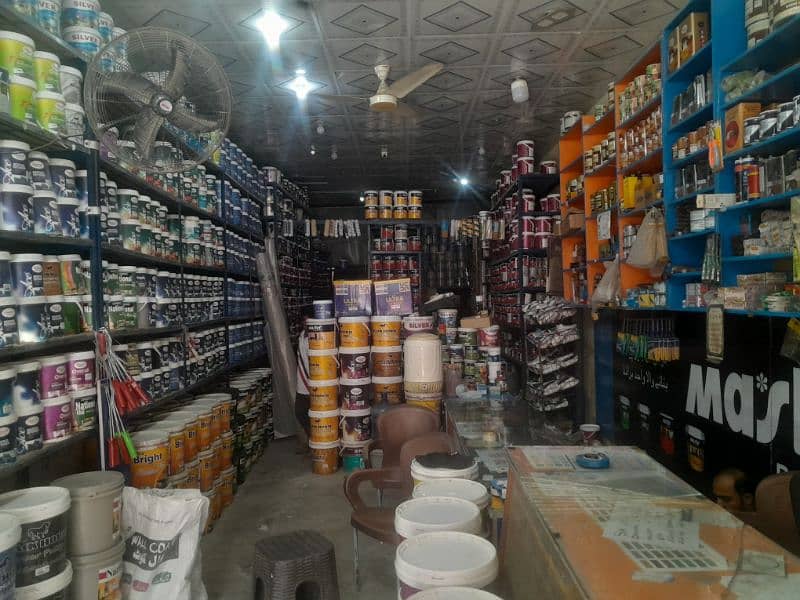 Panit & hardware shop for sale bedian road near bhatta chowk 2