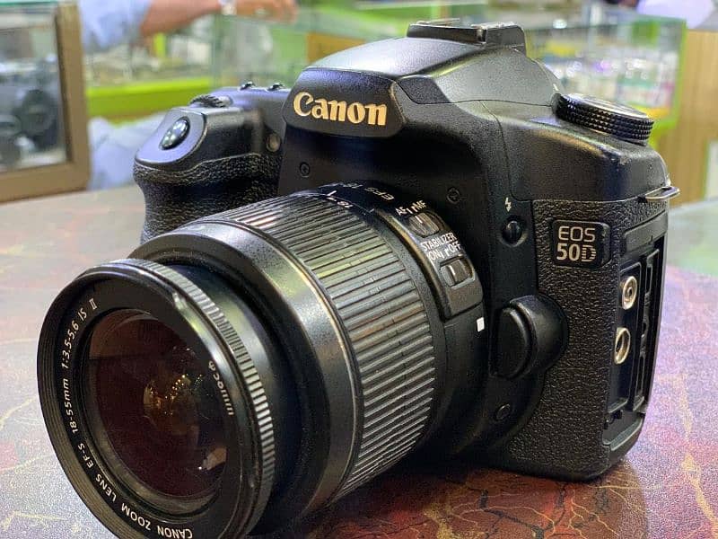 dslr camera canon 50d with kit lens contact 03212306356 4