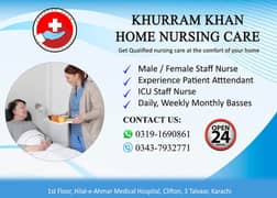 Home nursing care services 24/7 Available