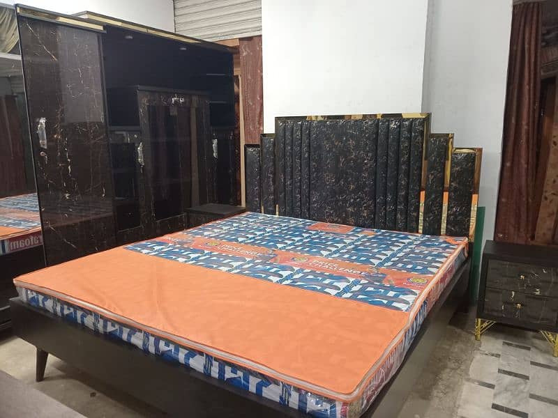 Double bed/Single Bed / Iron Bed/steel bed/furniture 1