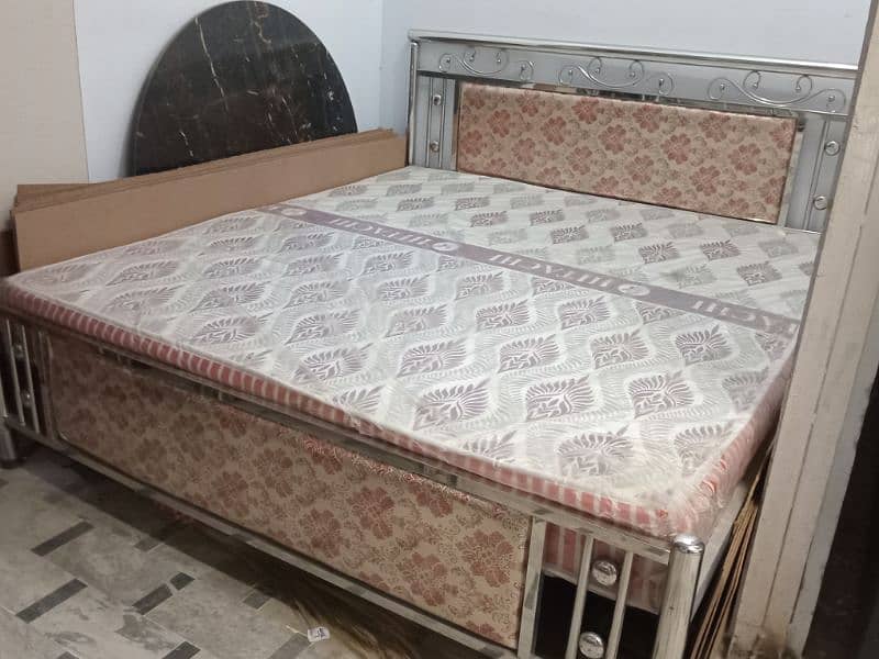 Double bed/Single Bed / Iron Bed/steel bed/furniture 14