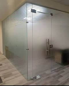 Glass office cabins / Aluminum office partition / Office doors 0