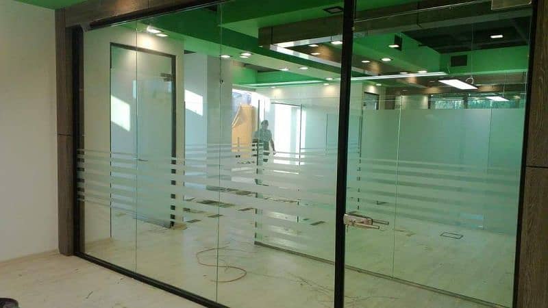 Glass office cabins / Aluminum office partition / Office doors 6