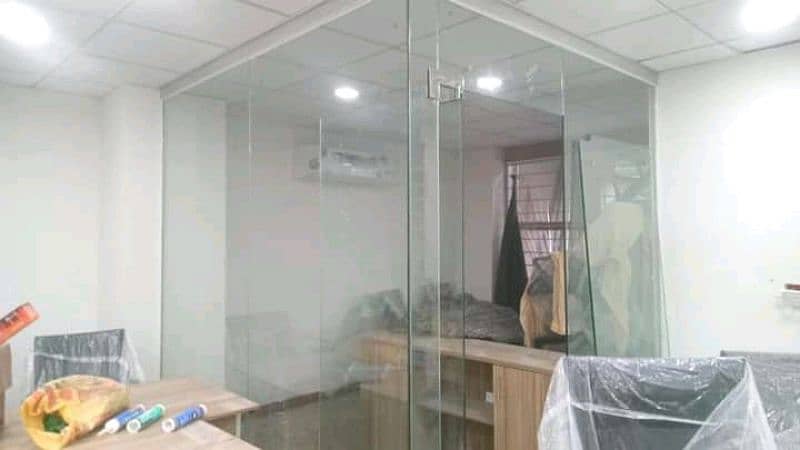 Glass office cabins / Aluminum office partition / Office doors 11