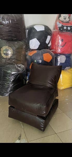 Leatherite Bean bag sofas 16