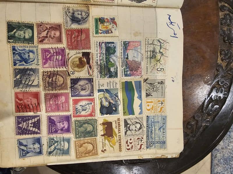 Stamp collections ( India,US,UK,Pakistan) 3