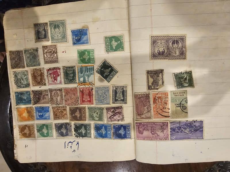 Stamp collections ( India,US,UK,Pakistan) 6