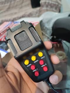 Emergency car horn 100 W with speaker 0