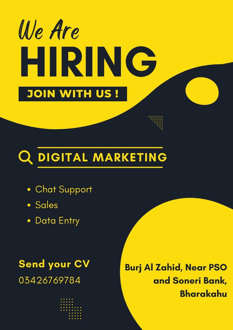 Customer Support Jobs, Marketing Jobs, Data Entry Jobs Available in I 0