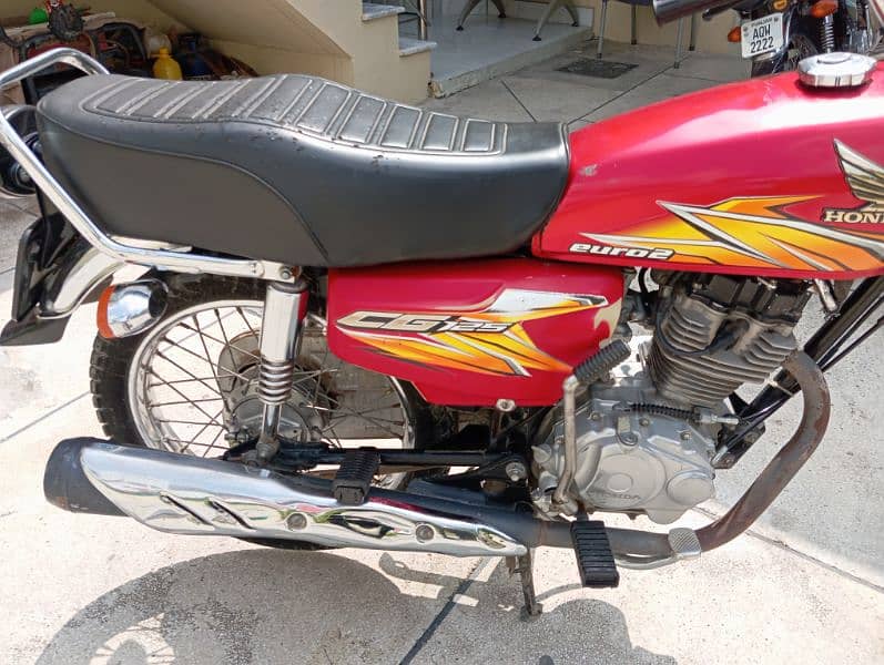 Honda CG 125 in 125 - FIXED PRICE PKR 125,000/- 5