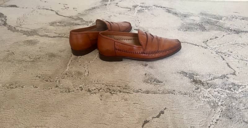 Mens Lorenzo Banfi Italian Made Leather Shoes 2