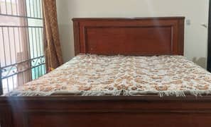 Pure wooden double bed 0