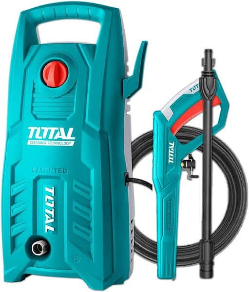 TOTAL Powerful High Pressure Car Washer Cleaner 130 Bar, Copper Motor 4