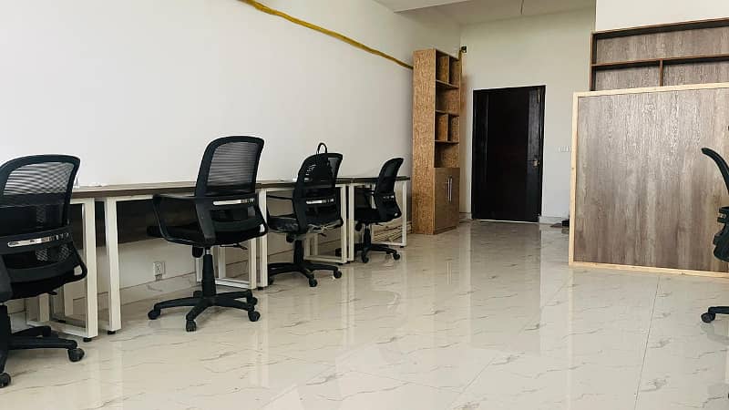 546 SFT Fully Furnished Office With Backup Generator Available For Sale At Main Boulevard Gulberg 2