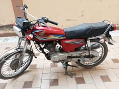 HONDA CG 125 KARACHI GOLDEN NUMBER 0