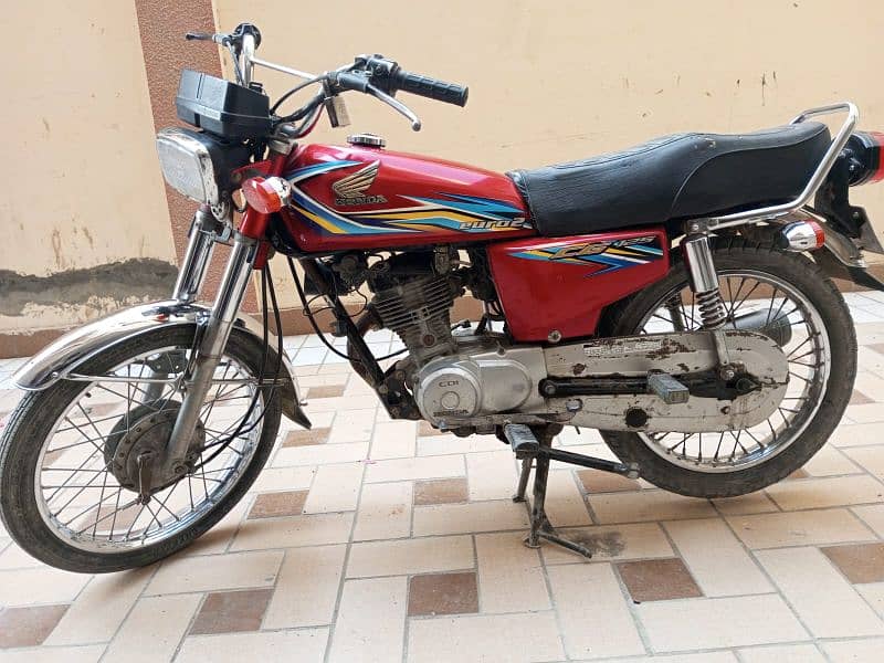 HONDA CG 125 KARACHI GOLDEN NUMBER 1