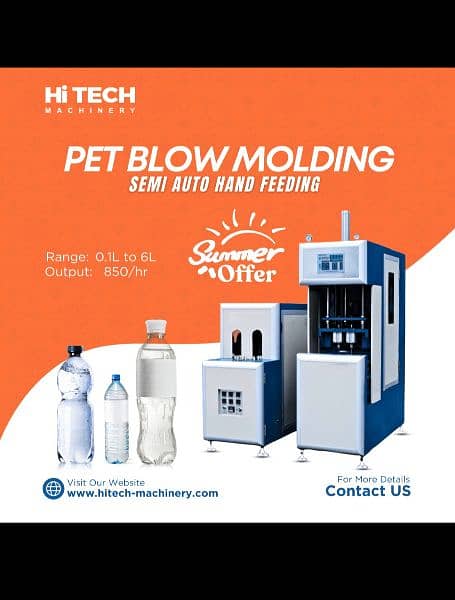 Pet Blow Machine bottle making machine all type of plastic bottle 7