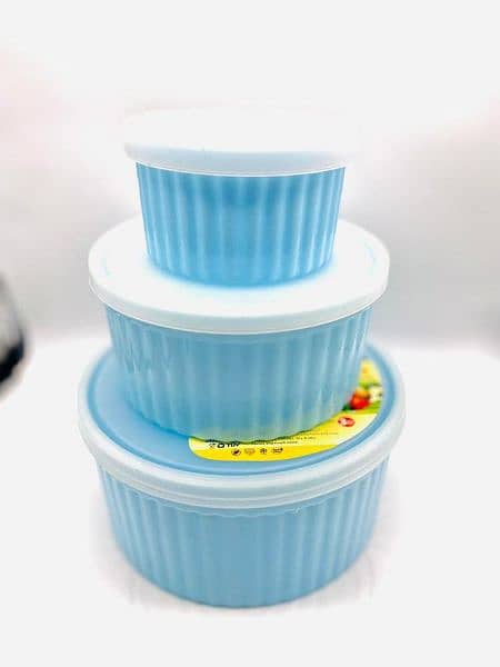 3 pcs Food storage container 2