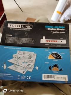 ToTo link smartest network device 150Mbps Model. N150RH  2000pkr final