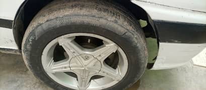 175/65/R14 Rim with tyre for sale or exchange only with simple Rim 13