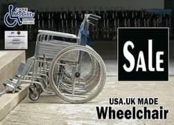 Medical Wheelchair/Folding Wheelchair/UK Import Patient Wheelchair 0