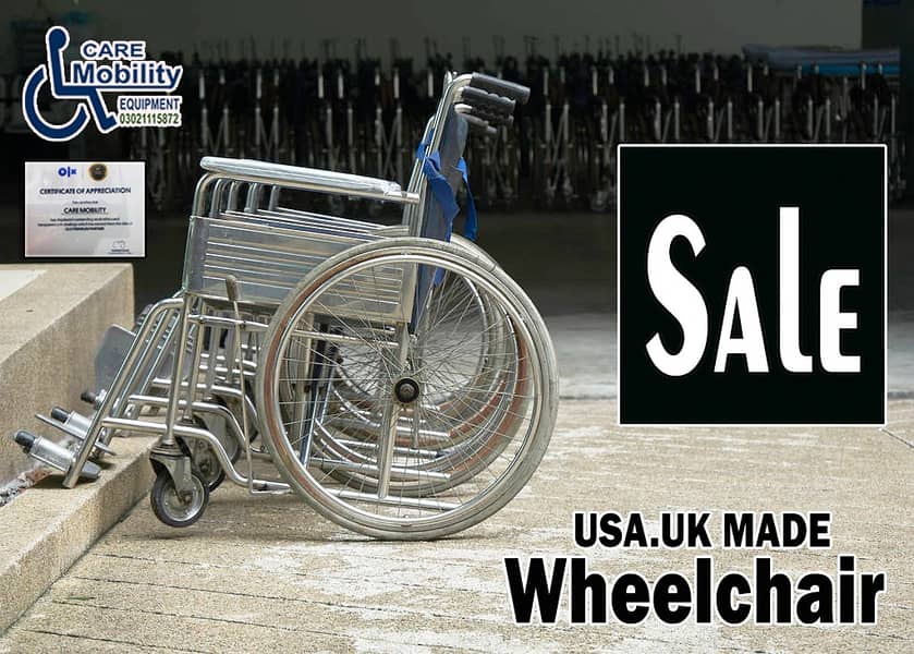 Medical Wheelchair/Folding Wheelchair/UK Import Patient Wheelchair 0