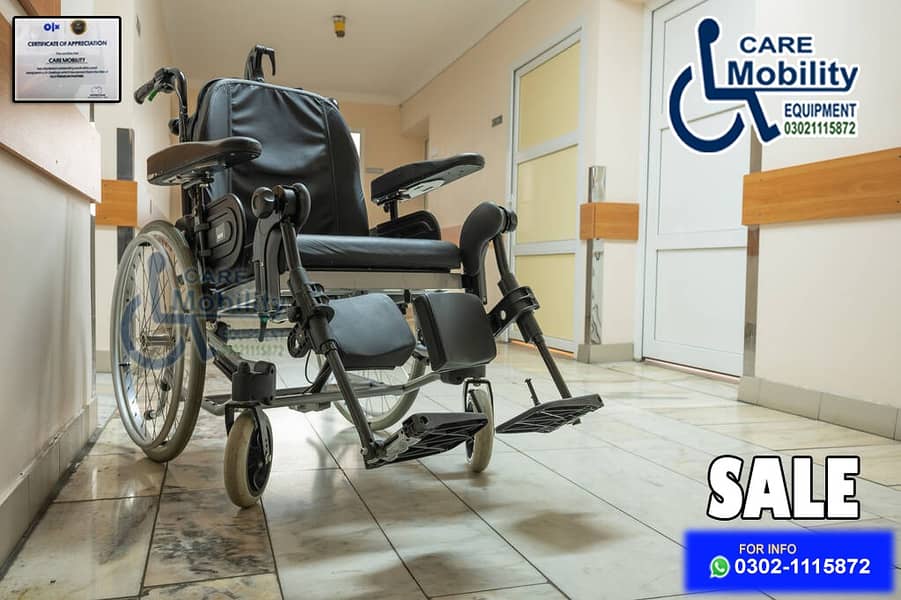 Medical Wheelchair/Folding Wheelchair/UK Import Patient Wheelchair 5