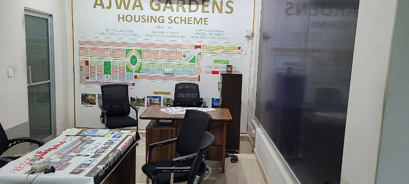 10 Marla plot in AJWA GARDEN near sahiwal bypass 1lac/month 8