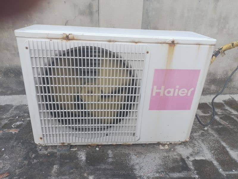 Haier split Ac 1 ton 7