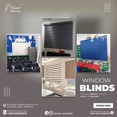 window blinds curtains wooden roller vertical blind by Grand interiors