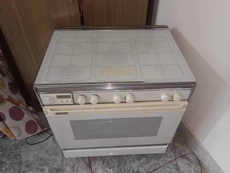 Big Tecnogas Stove+Oven with complete accessories 5