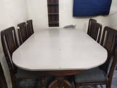 Dining Table with 6 chairs is for sale