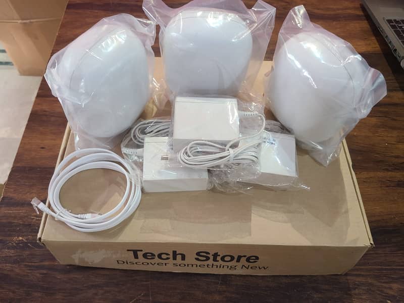 Google Nest WiFi Pro-6E-Mesh Router-3 Pack(Branded Used) 9