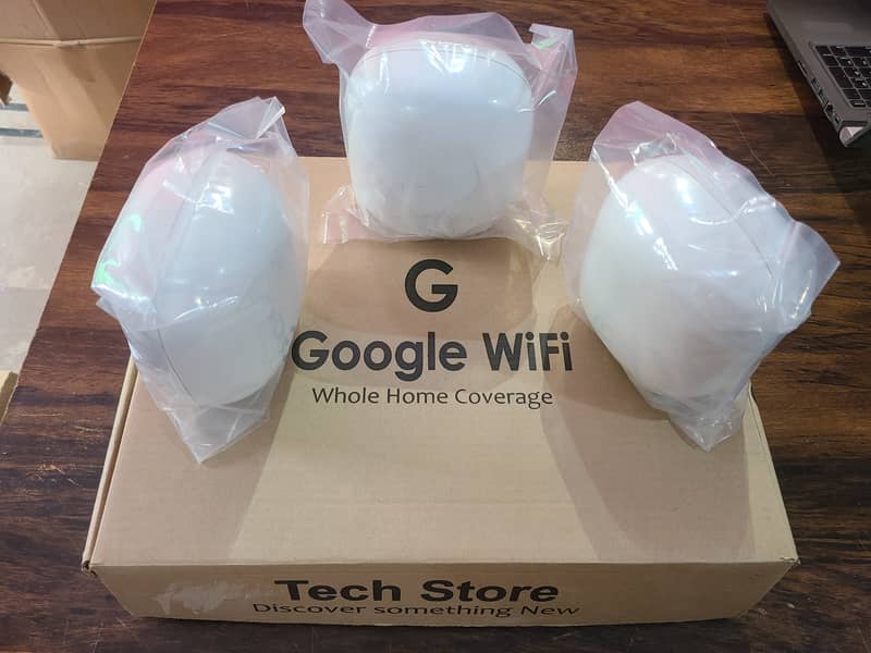 Google Nest WiFi Pro-6E-Mesh Router-3 Pack(Branded Used) 11