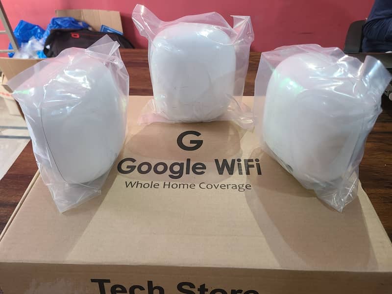 Google Nest WiFi Pro-6E-Mesh Router-3 Pack(Branded Used) 12