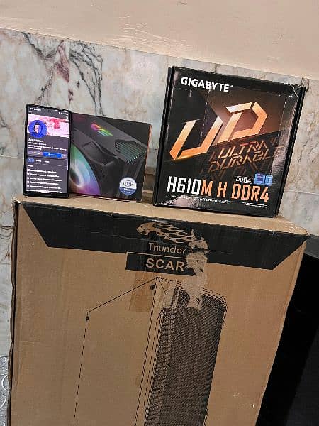 Core i3 12100 with Gigabyte H610M DDR 4 mobo 0