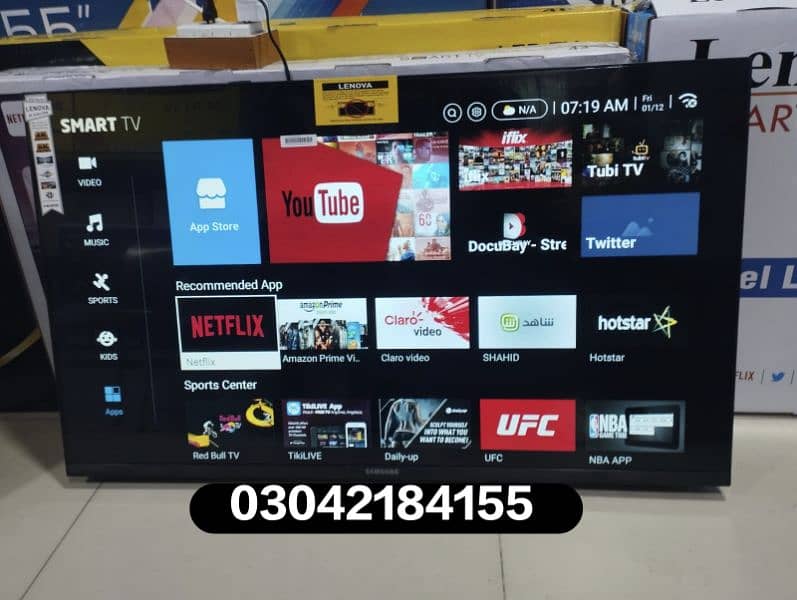 55 inch android smart led tv new model 0