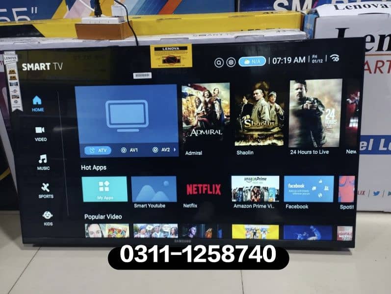 55 inch android smart led tv new model 1