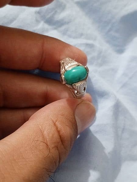 FEROZA YAQOOT RUBI TURQUOISE SILVER RINGS CHANDI DIFFERENT PRICES 17