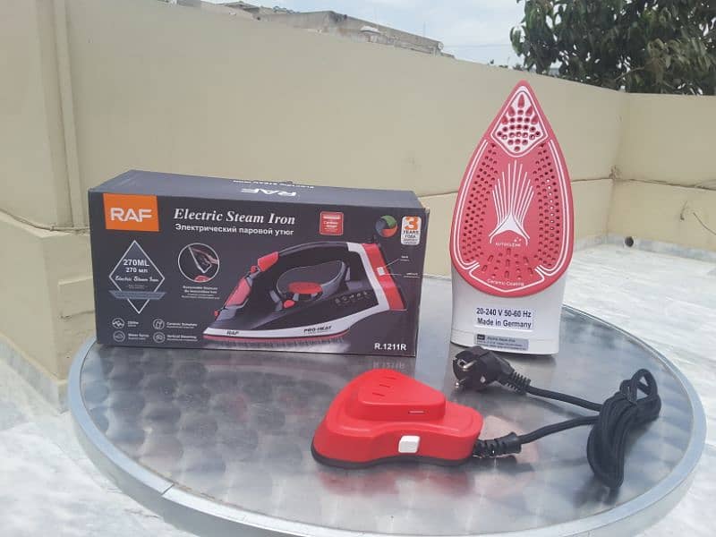 Electric Steam iron  Germany 3 year Warranty 3