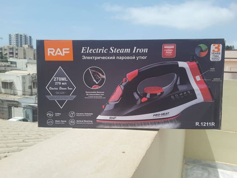 Electric Steam iron  Germany 3 year Warranty 9