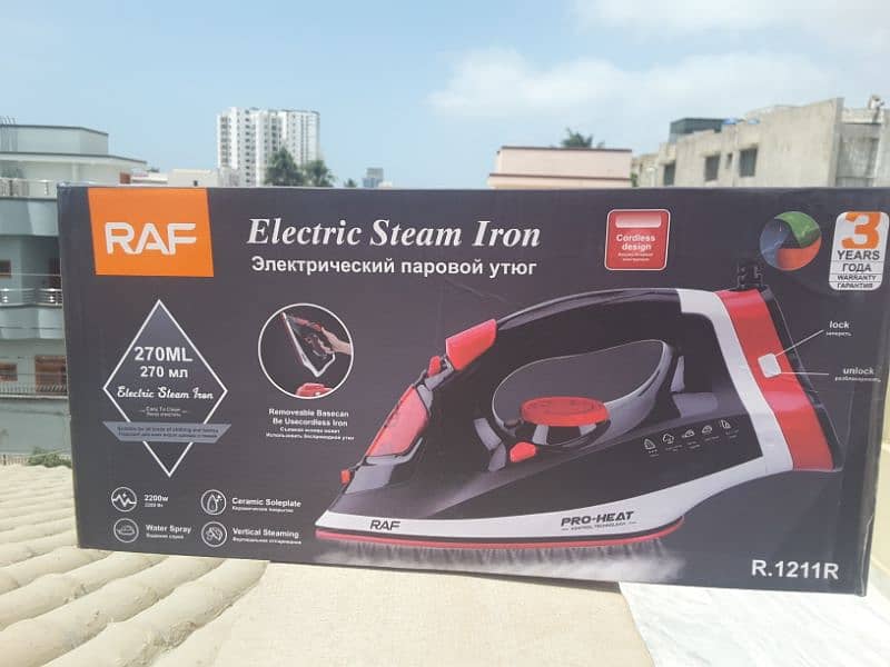 Electric Steam iron  Germany 3 year Warranty 11