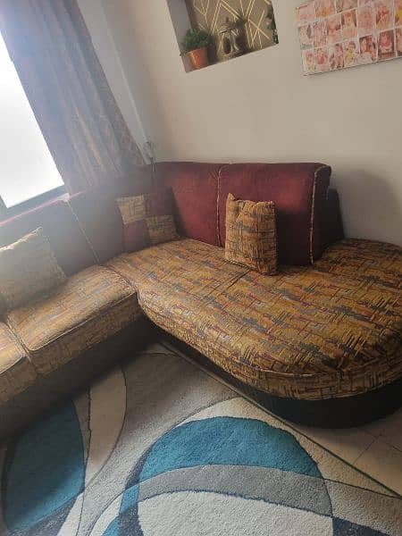 L shape Sofa set 2