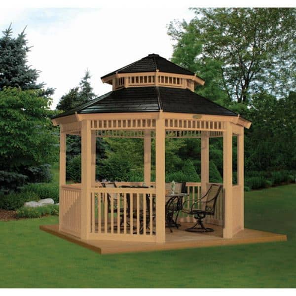 indoor Swing slide, gazebo, wood slide set multiple 19