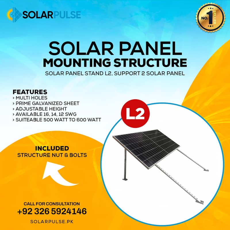 Solar GI Stand 14 Gauge Wholesale 0