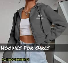 1 PC women stitch hoodie and jeans