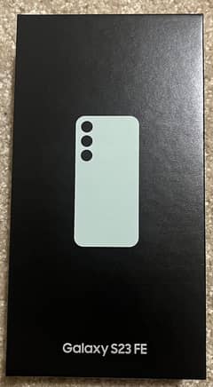 Brand New S23 fe mint 8/256GB - PTA 0