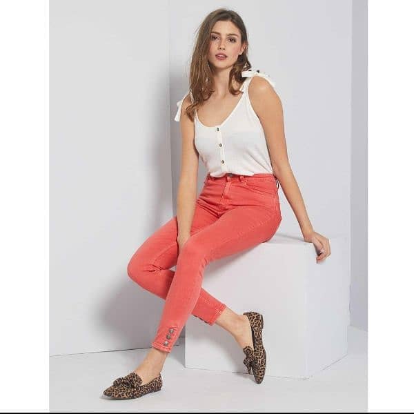 Women Jeans Clearance Sale Wide leg, paperbag, balloon leg, regular 6