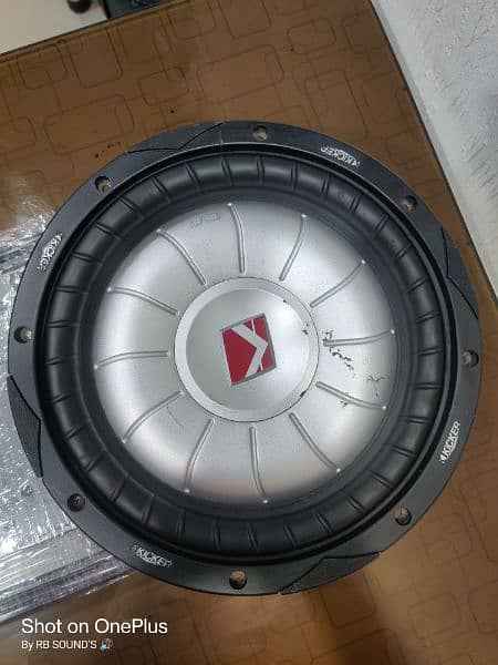 Original 10" Kicker Subwoofer CVT10 KICKER heavy woofer 0