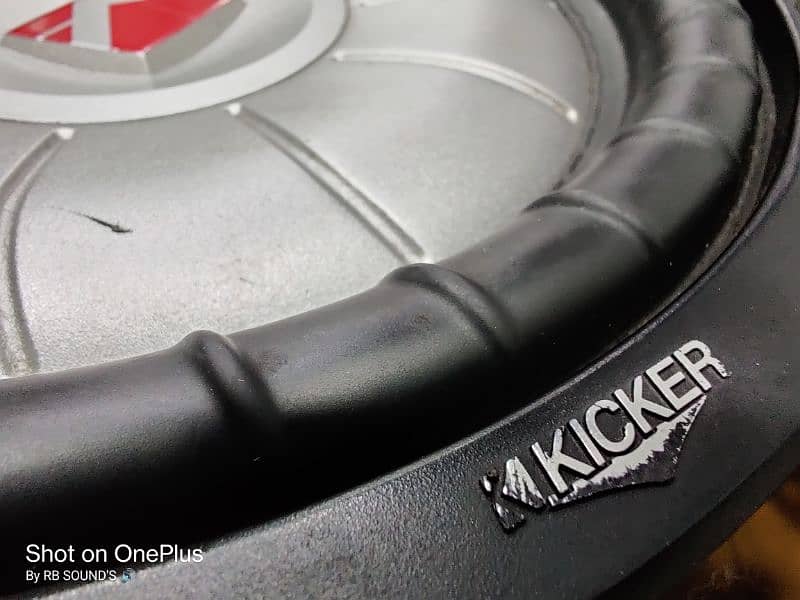 Original 10" Kicker Subwoofer CVT10 KICKER heavy woofer 3